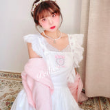 Get trendy with [Exclusive To PeilieeShop] Angel Doll Cotton dress -  available at Peiliee Shop. Grab yours for $39.90 today!