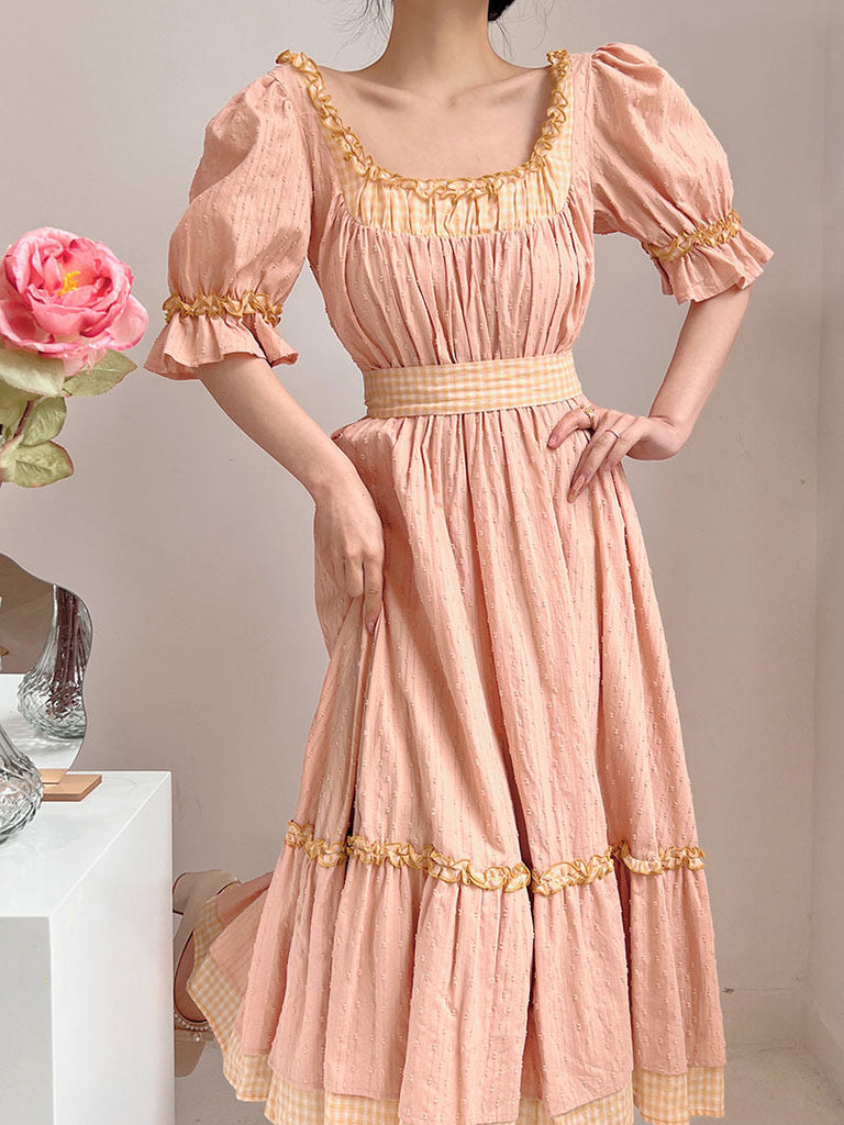 Flowers and songs vintage inspired dress - Premium Dresses from Vintage Inspired - Just $39.90! Shop now at Peiliee Shop