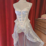 Get trendy with [Handmade] A Night In Paris Pink Vintage Lingerie Body -  available at Peiliee Shop. Grab yours for $55 today!