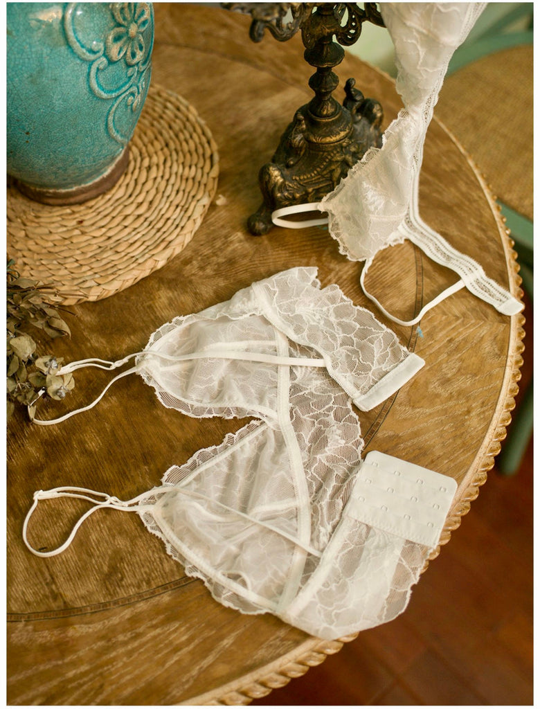 [Last Chance] Angelic Moment Lace Bralette - Premium  from Peiliee Shop - Just $29.90! Shop now at Peiliee Shop