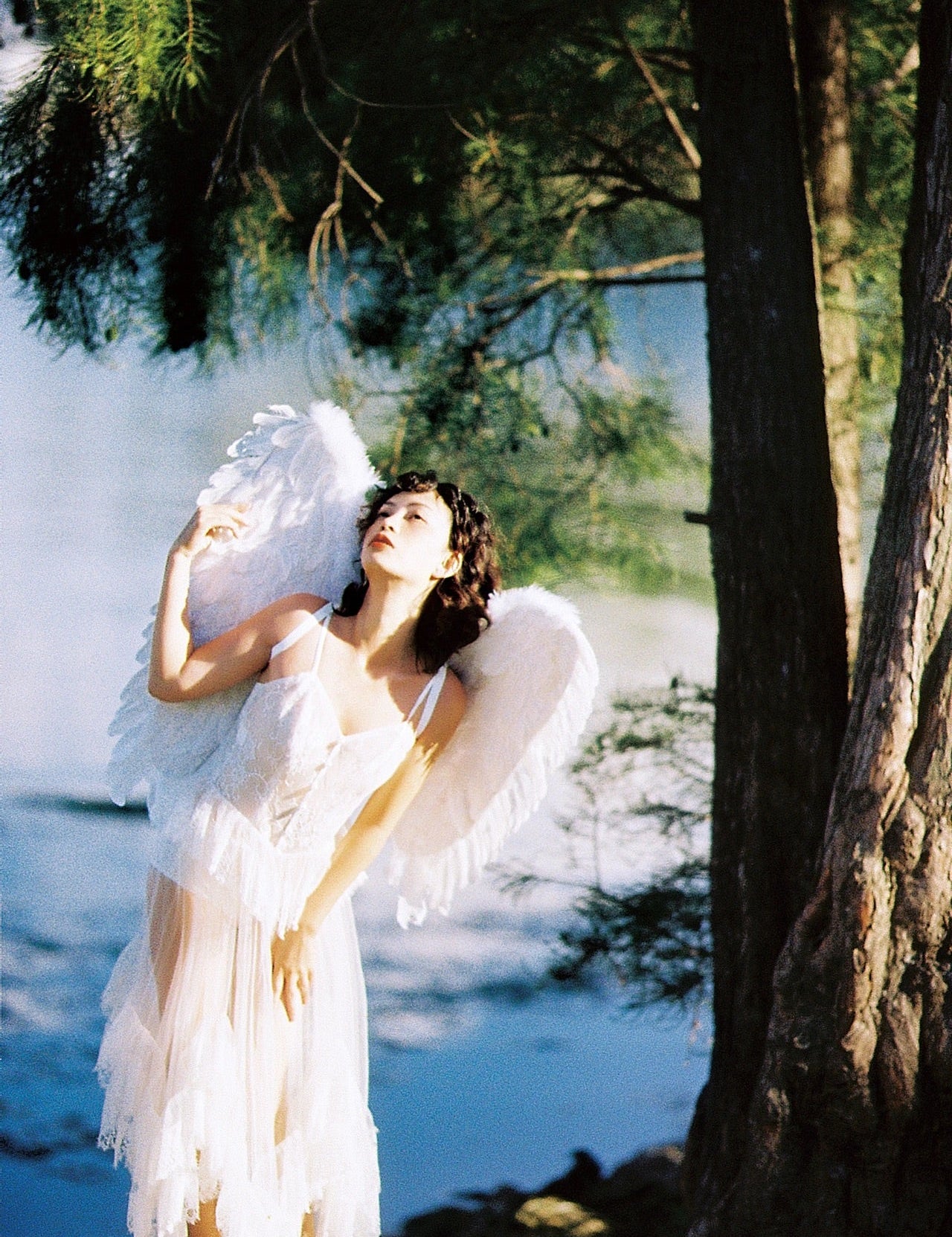 Get trendy with [Sweden Warehouse] Angel Like Lingerie Dress - Dresses available at Peiliee Shop. Grab yours for $75 today!