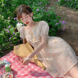 Get trendy with [SALE] Golden Rose Dress -  available at Peiliee Shop. Grab yours for $36.80 today!