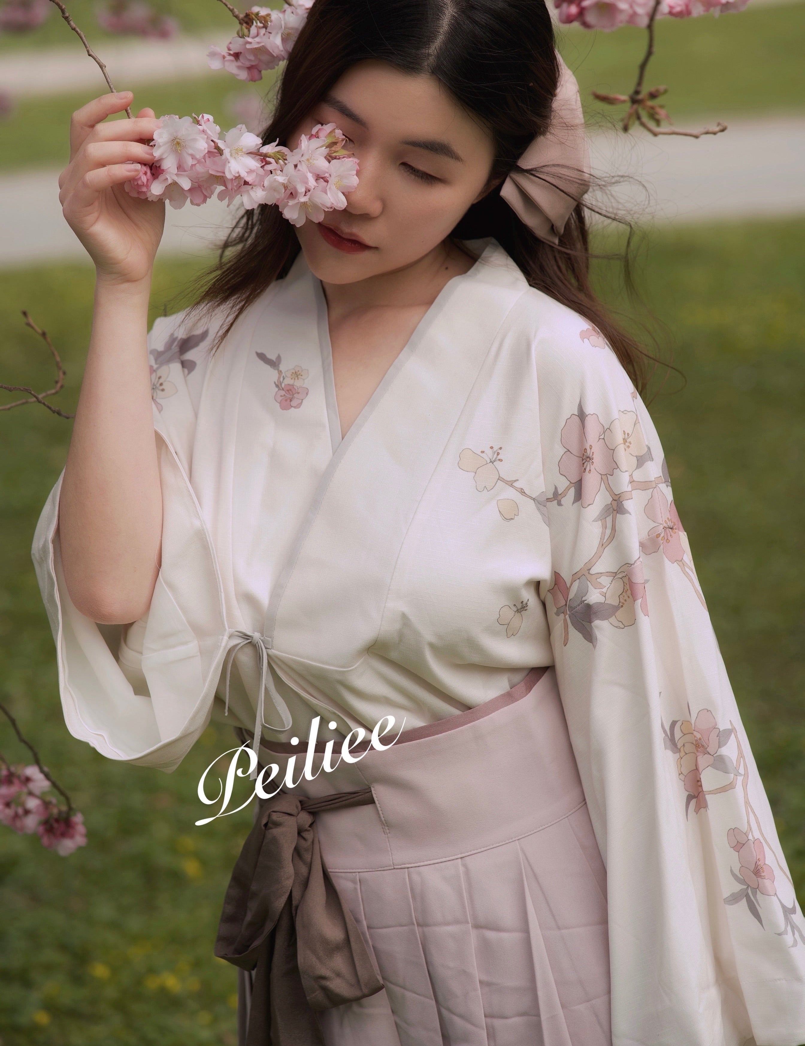 Get trendy with [SALE] Sakura Season Chinese HanFu Style Dress Set -  available at Peiliee Shop. Grab yours for $35 today!
