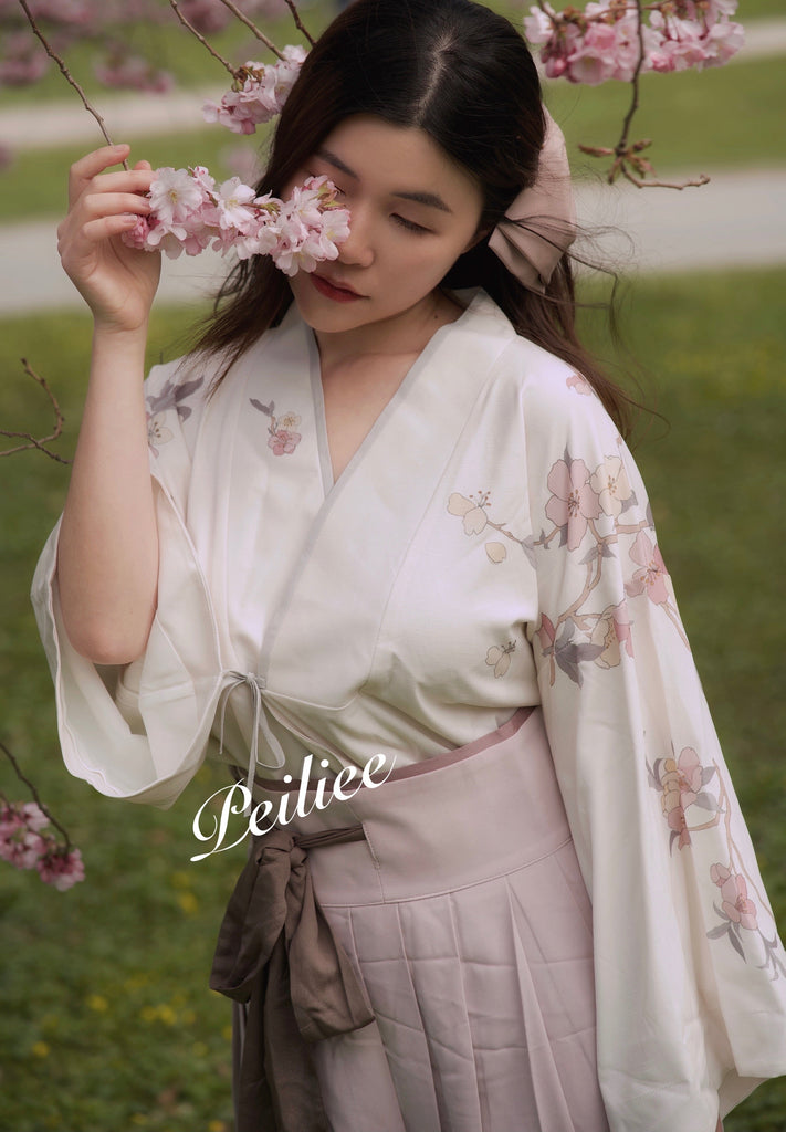 [Sweden Warehouse] Sakura Season Chinese HanFu Style Dress Set - Premium  from Peiliee Shop - Just $59.90! Shop now at Peiliee Shop