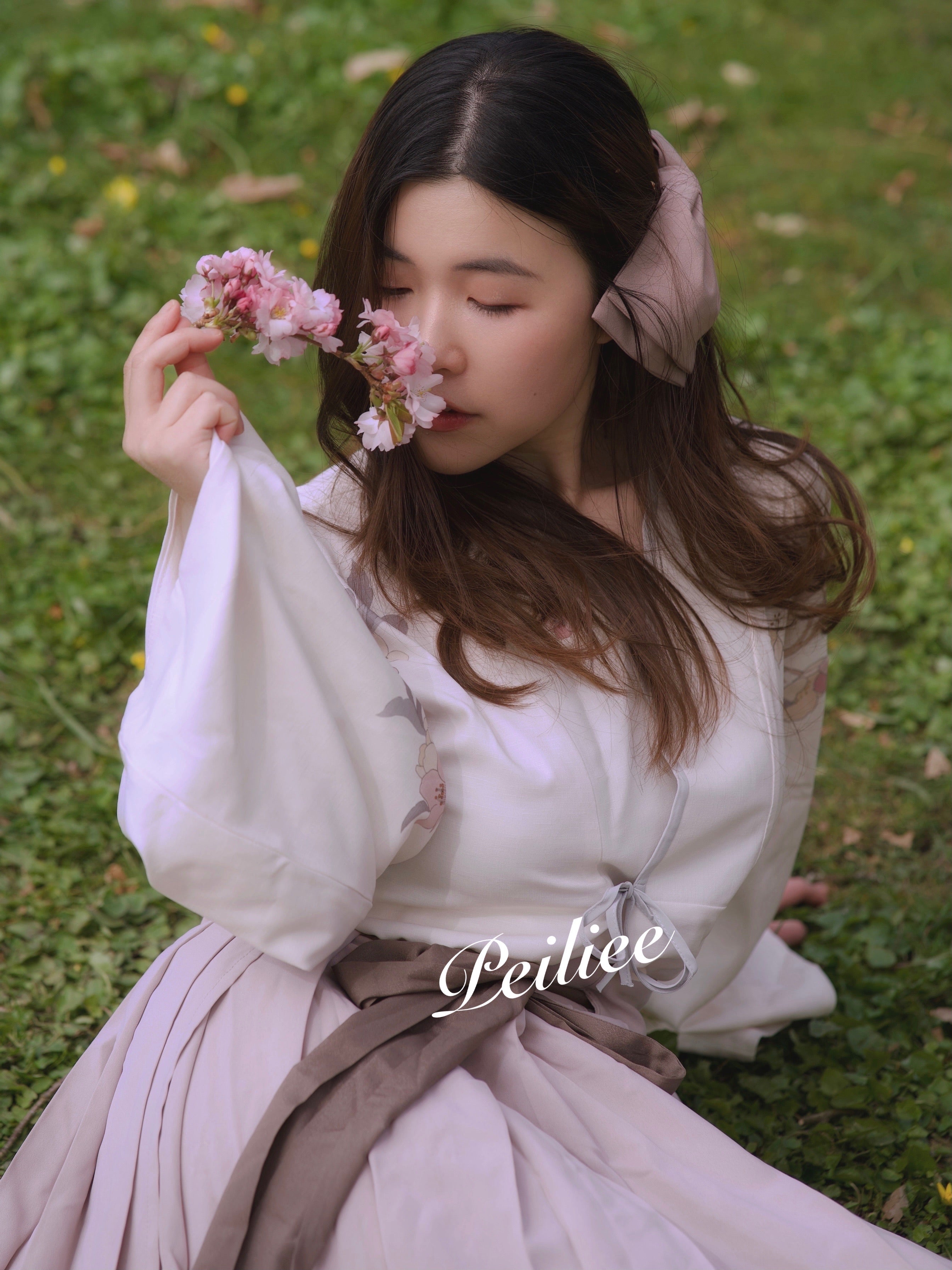 Get trendy with [SALE] Sakura Season Chinese HanFu Style Dress Set -  available at Peiliee Shop. Grab yours for $35 today!