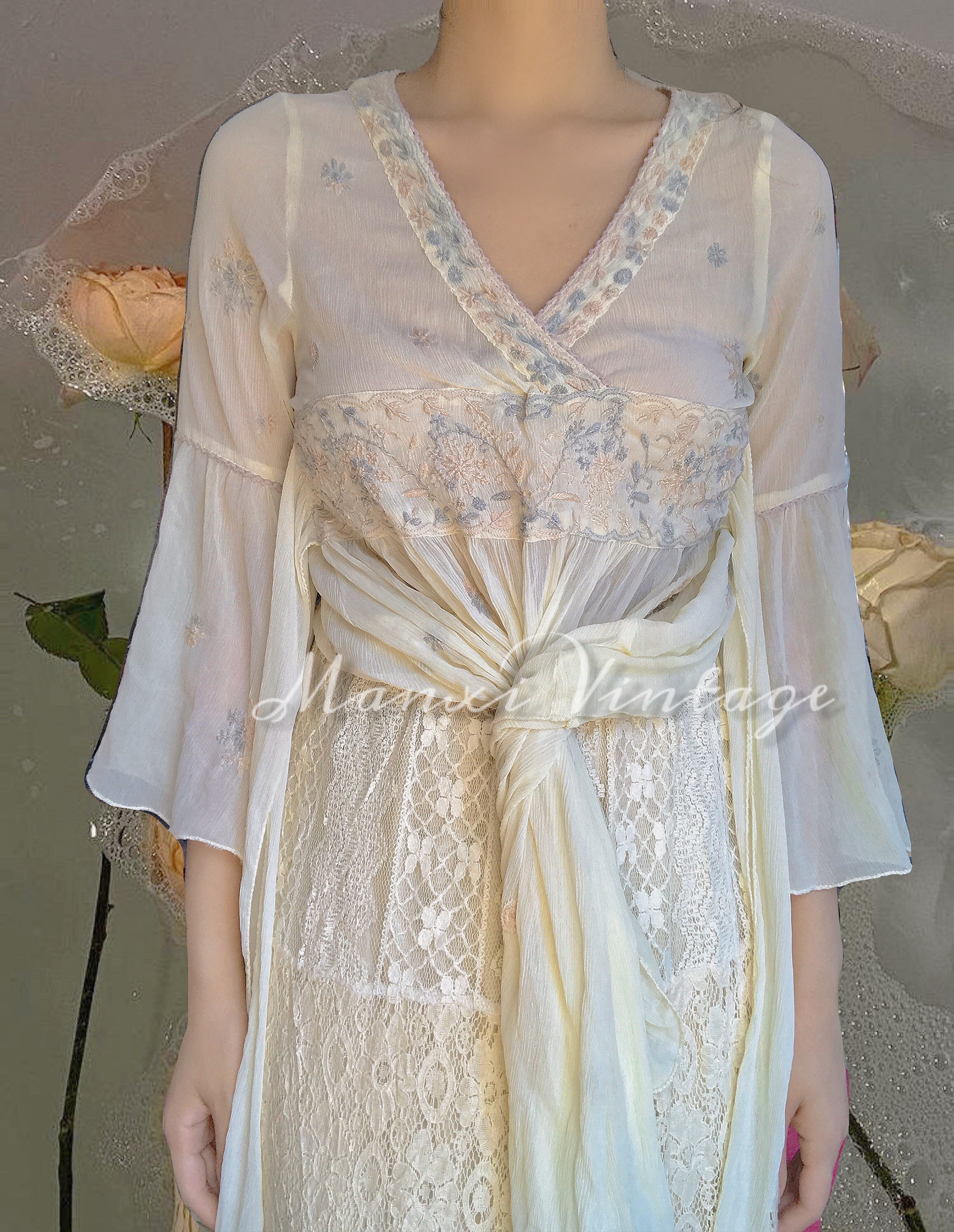 Get trendy with Vintage Dress -  available at Peiliee Shop. Grab yours for $80 today!