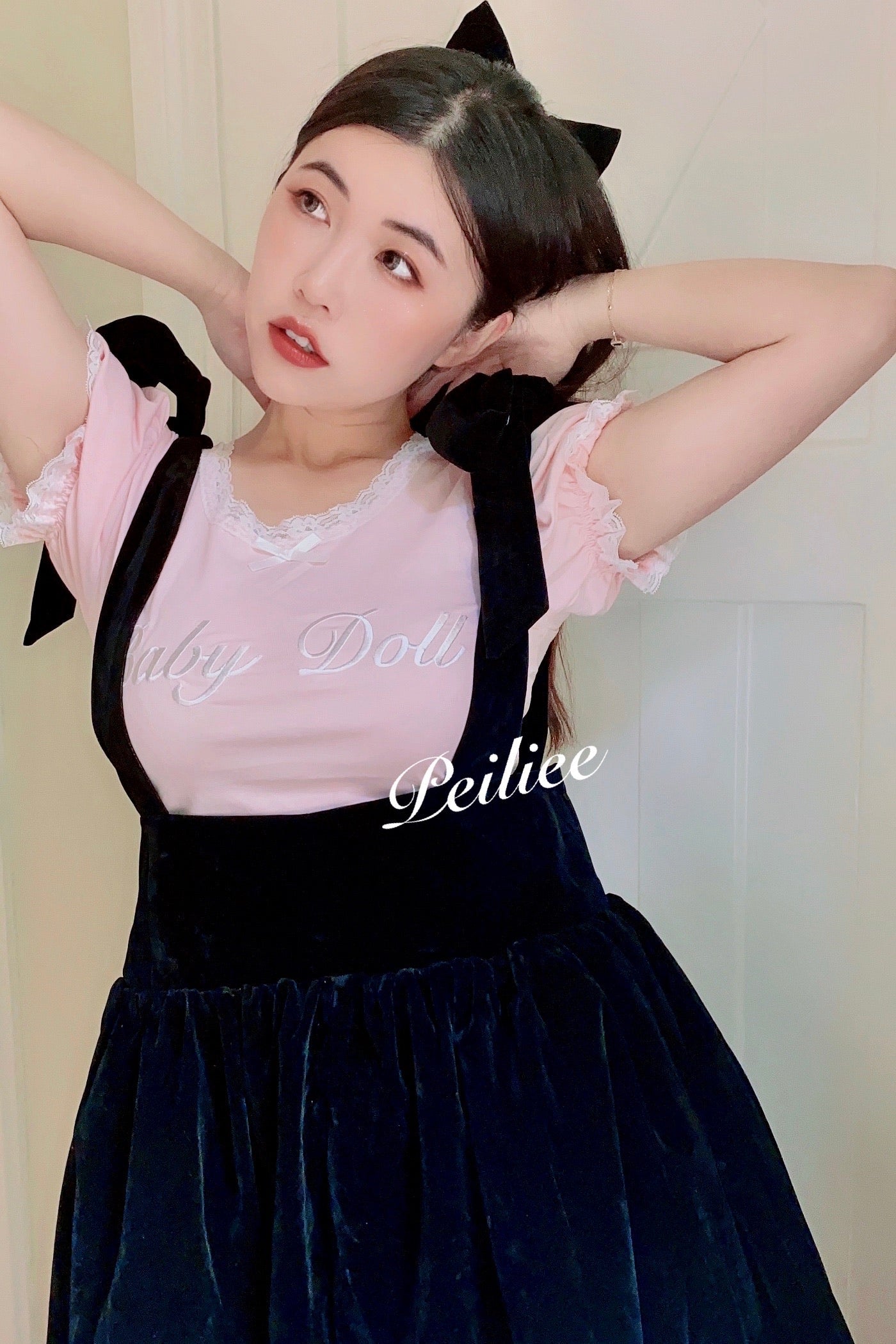 Get trendy with The girl with angel aroma velvet dress -  available at Peiliee Shop. Grab yours for $25 today!