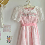 Get trendy with Rose Mist French Romantic Dress -  available at Peiliee Shop. Grab yours for $58 today!