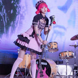 Get trendy with Cyber Punk Evil Idol Dress Set -  available at Peiliee Shop. Grab yours for $109 today!