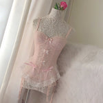 Get trendy with Faded Sakura Doll Corset -  available at Peiliee Shop. Grab yours for $38 today!