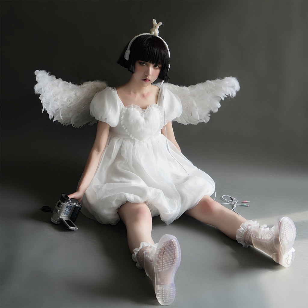 [Exclusive to PeilieeShop] NOLOLITA Cicada pupa in the air dress ...