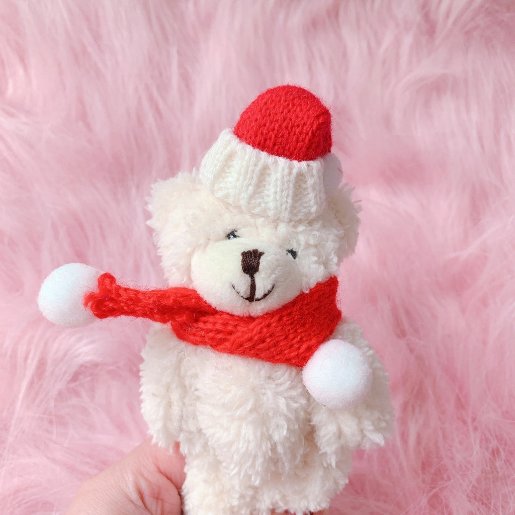 Christmas Bear Mini Doll - Premium  from Peiliee Shop - Just $1! Shop now at Peiliee Shop