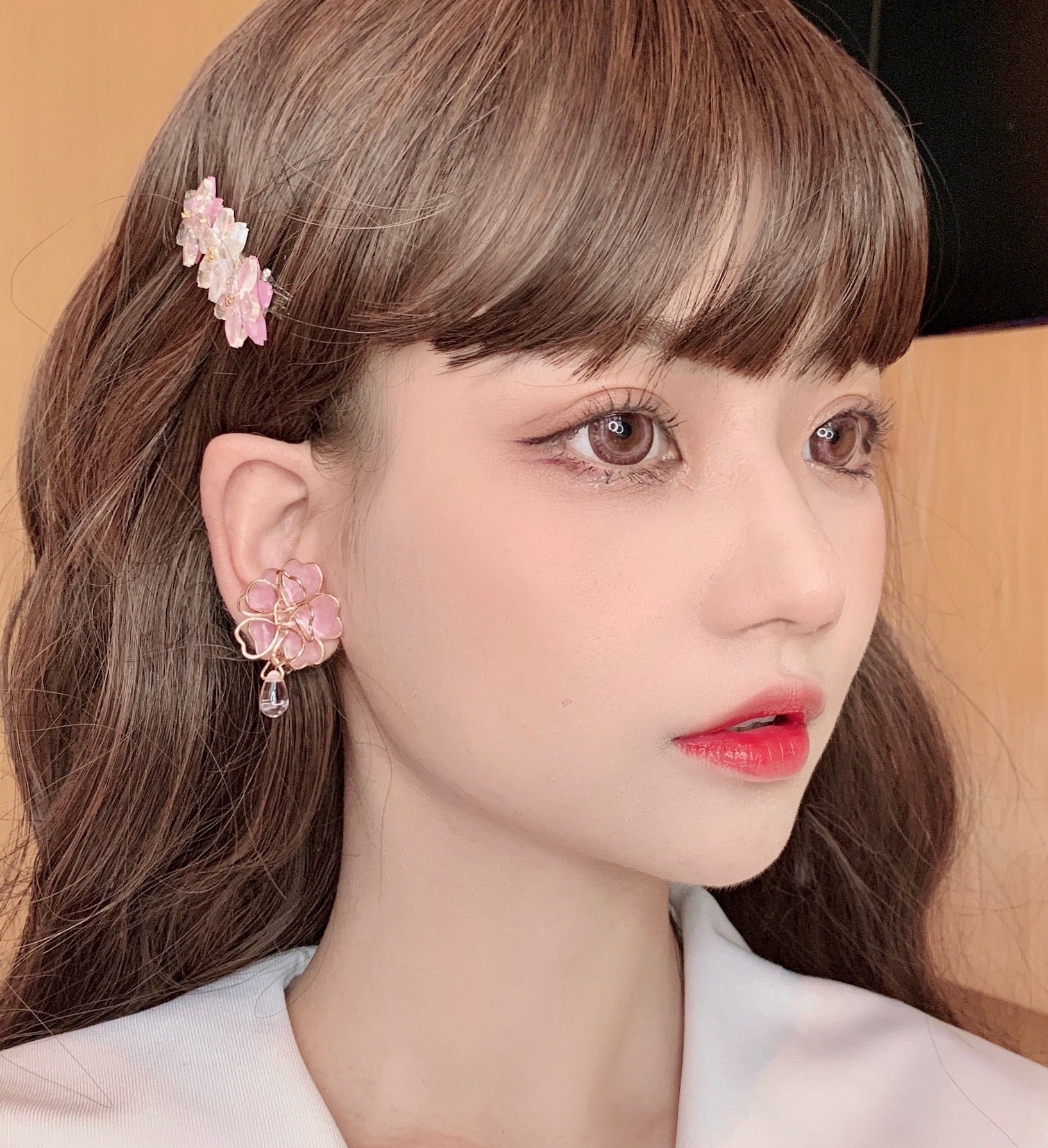 Get trendy with Sakura Rain Fairy Dream Handmade Ring Hairpin Necklace Set -  available at Peiliee Shop. Grab yours for $15 today!