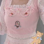 Get trendy with [SALE] Rose Amour Princess Dress set -  available at Peiliee Shop. Grab yours for $35 today!
