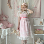 Get trendy with Rose Mist French Romantic Dress -  available at Peiliee Shop. Grab yours for $58 today!