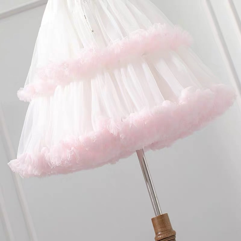 Get trendy with Marshmallow Cloud bustles puff skirt -  available at Peiliee Shop. Grab yours for $20 today!