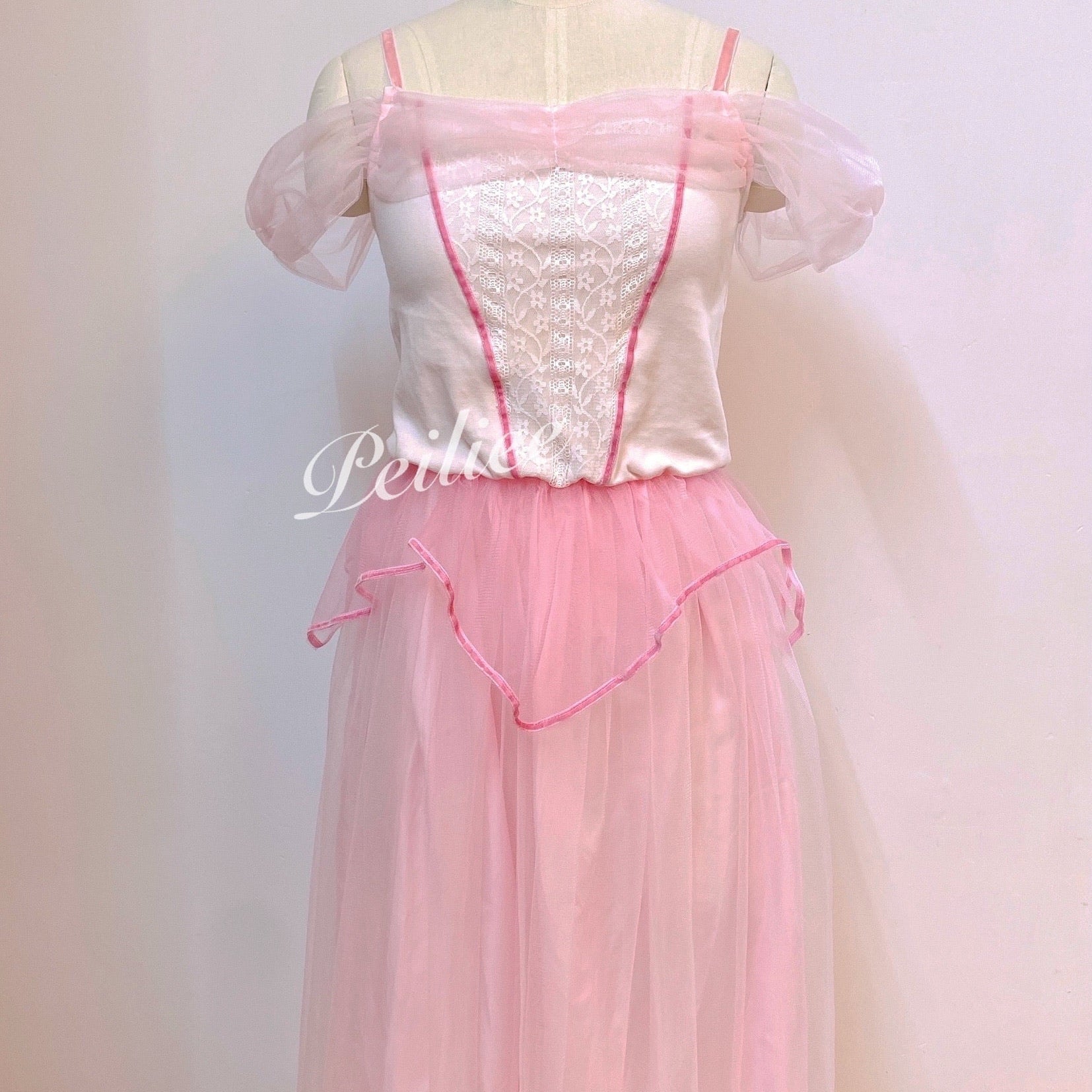 Get trendy with [Customized] Sleeping Beauty Princess Dress in pink -  available at Peiliee Shop. Grab yours for $79.90 today!