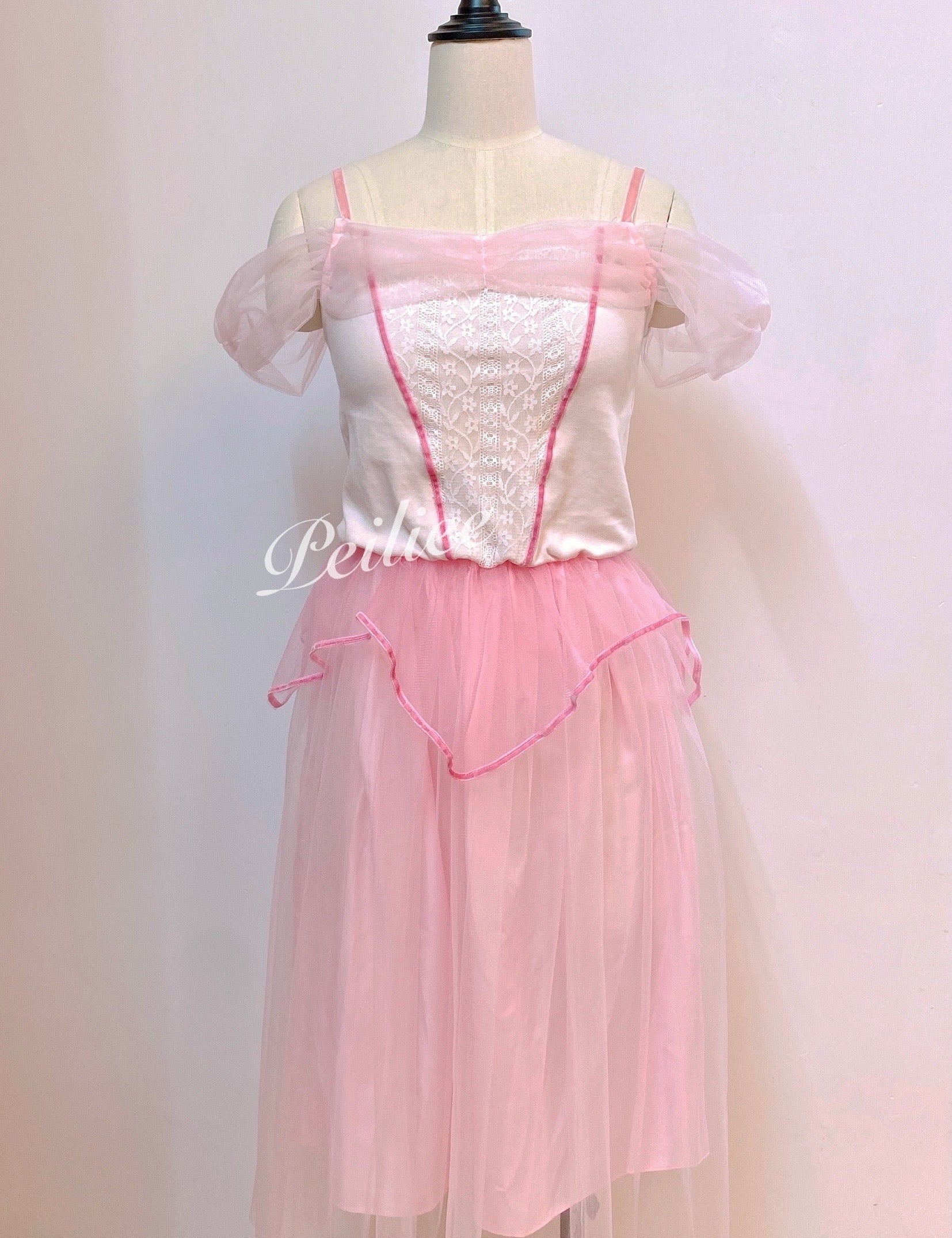 Get trendy with [Customized] Sleeping Beauty Princess Dress in pink -  available at Peiliee Shop. Grab yours for $79.90 today!