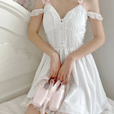 Get trendy with Ballerina Dolls Cotton Dress -  available at Peiliee Shop. Grab yours for $48.60 today!