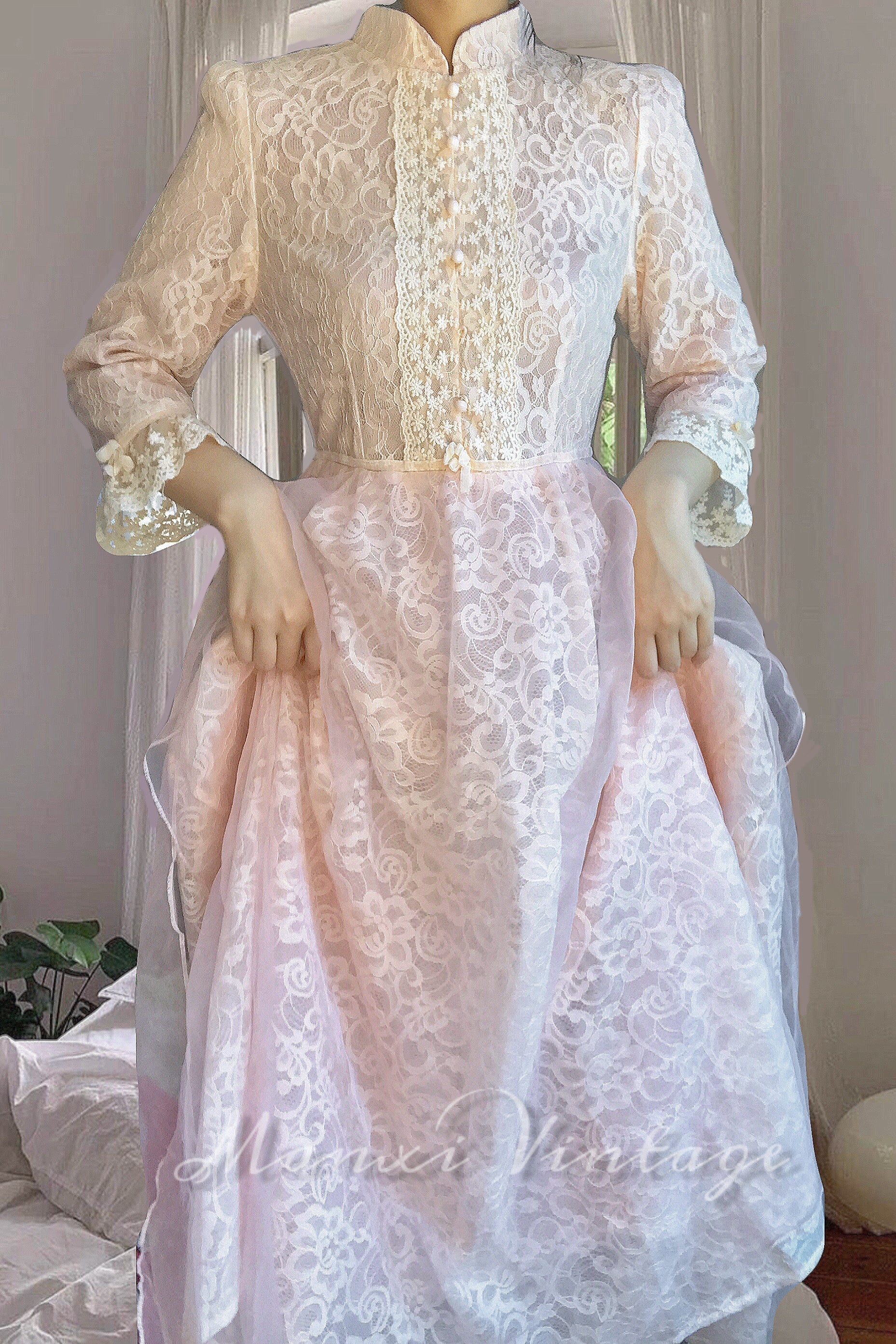 Get trendy with [Relove Couture- Second Hand] Vintage princess dress -  available at Peiliee Shop. Grab yours for $80 today!