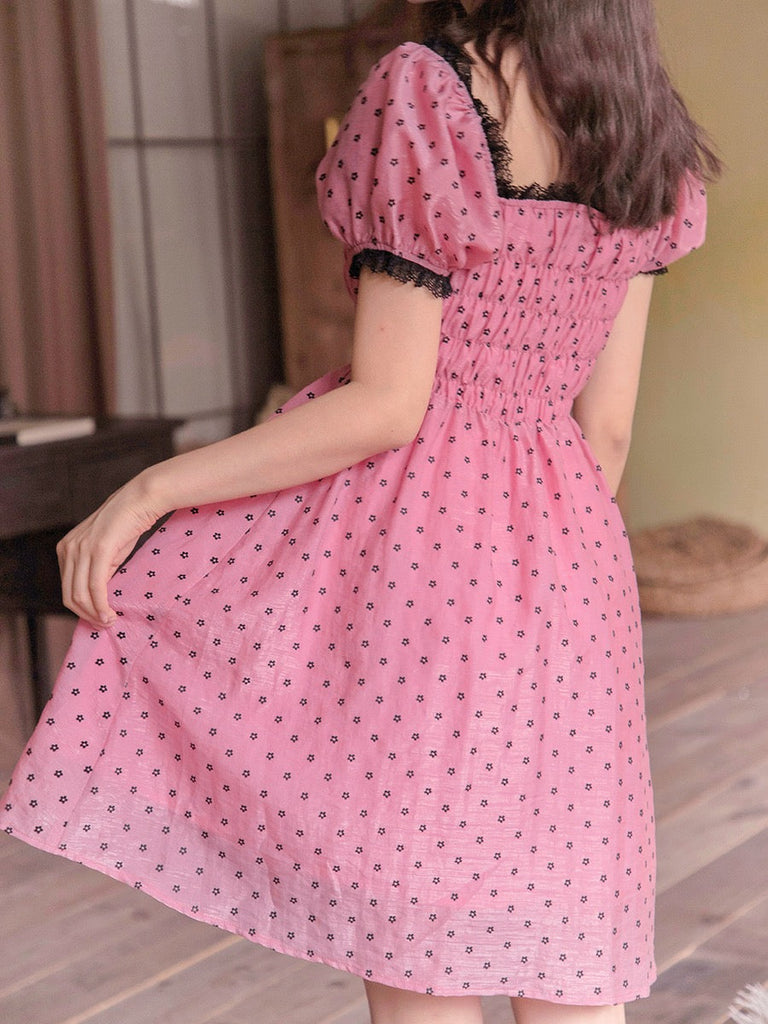 Get trendy with Raspberry chocolate cake vintage dress - Dresses available at Peiliee Shop. Grab yours for $39.90 today!