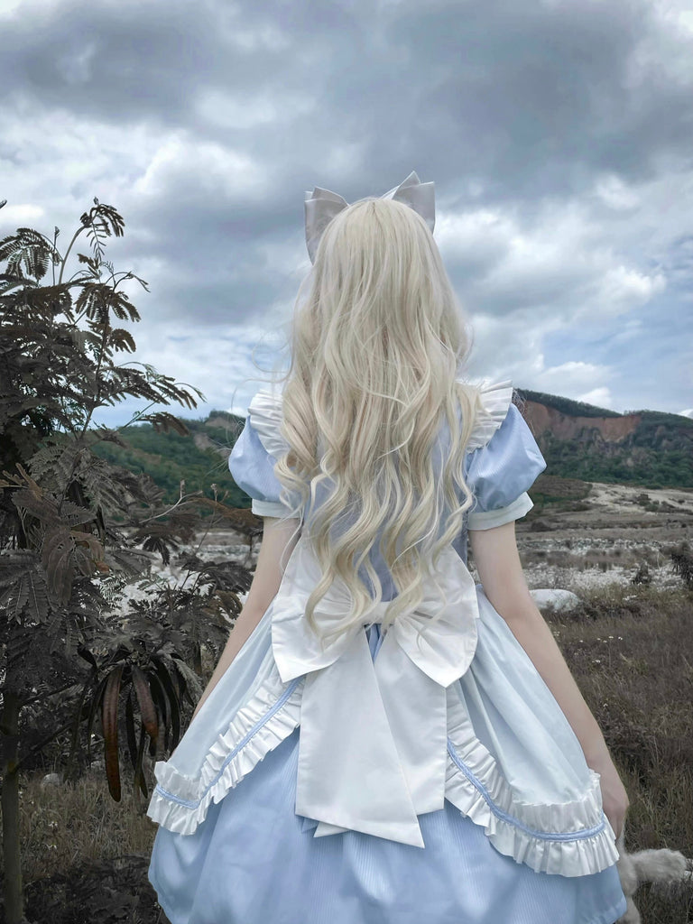 [Pre-order till June 2022] NOLOLITA Alice Girl Dress Sailor Version - Premium  from NOLOLITA - Just $79.90! Shop now at Peiliee Shop