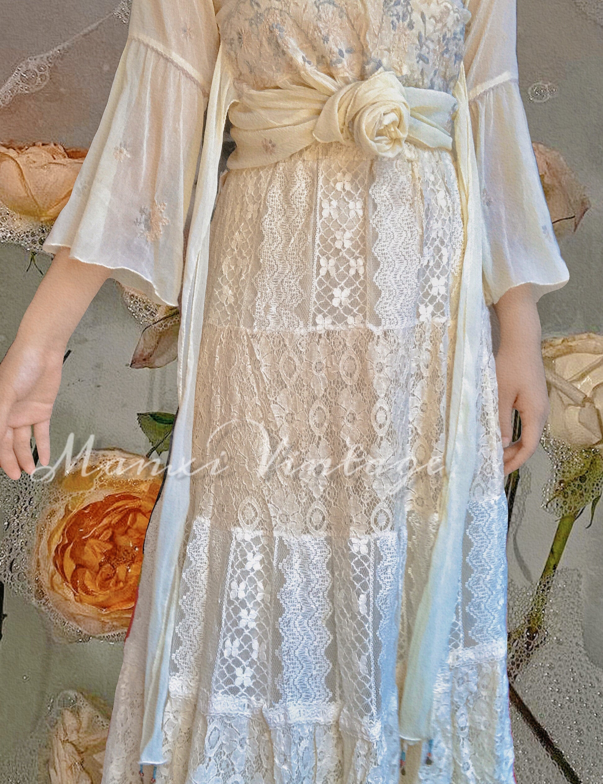 Get trendy with [Relove Couture- Second Hand] Vintage Dress -  available at Peiliee Shop. Grab yours for $80 today!