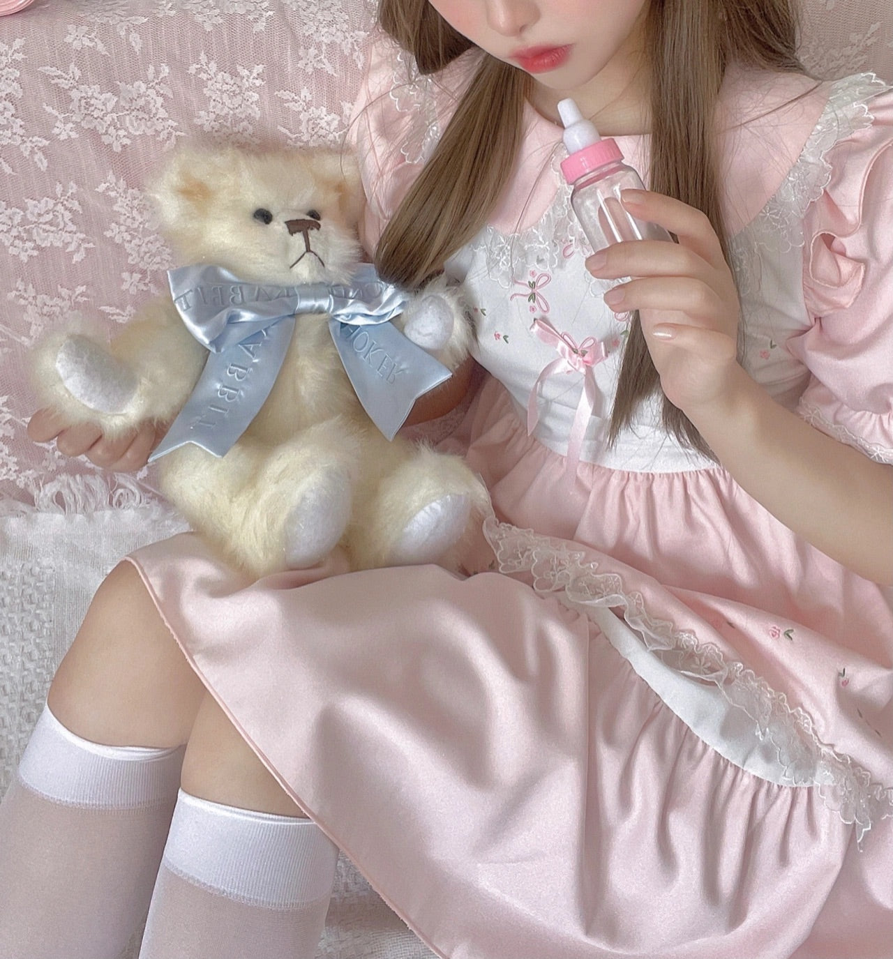 Get trendy with [Exclusive] Dolly Land Dress - Dress available at Peiliee Shop. Grab yours for $59.90 today!