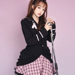 Get trendy with [Evil Tooth] Calling my sweetheart skirt -  available at Peiliee Shop. Grab yours for $49.90 today!