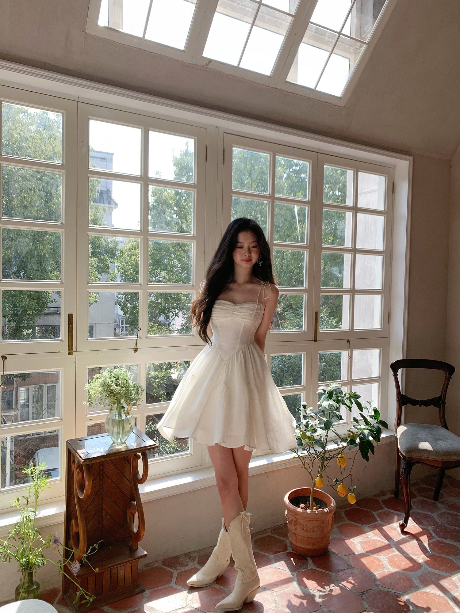 Get trendy with Silky Moonlight Mini Dress - Dresses available at Peiliee Shop. Grab yours for $46 today!