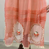 Get trendy with [Customized] Angelic Garden Vintage Gown Dress - Dress available at Peiliee Shop. Grab yours for $95 today!