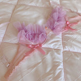 Get trendy with [Handmade Lingerie] Lavender Dream Bra -  available at Peiliee Shop. Grab yours for $32 today!