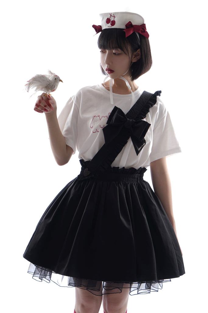 [NOLOLITA] Bunny Coast Apron Skirt ウサギの海岸 - Premium  from NOLOLITA - Just $45.00! Shop now at Peiliee Shop