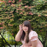 Get trendy with [Peiliee Design 5 years anniversary] Sakura Soft Satin Dress Set - Dresses available at Peiliee Shop. Grab yours for $45 today!