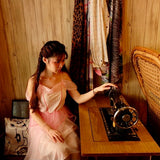 Get trendy with [Customized] Sleeping Beauty Princess Dress in pink -  available at Peiliee Shop. Grab yours for $79.90 today!