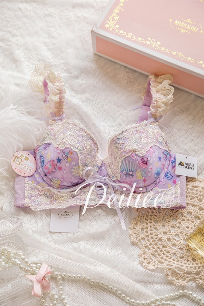 Sexy Japanese Milk Silk Padded Bra Set Back With Peach Print Wirefree,  Intimate Underwear For Women Cute Lingerie For Home Wear Q0705 From  Sihuai03, $10.08