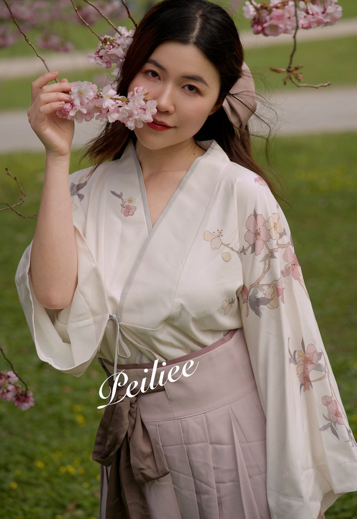 Get trendy with Sakura Season Chinese HanFu Style Dress Set -  available at Peiliee Shop. Grab yours for $29.90 today!