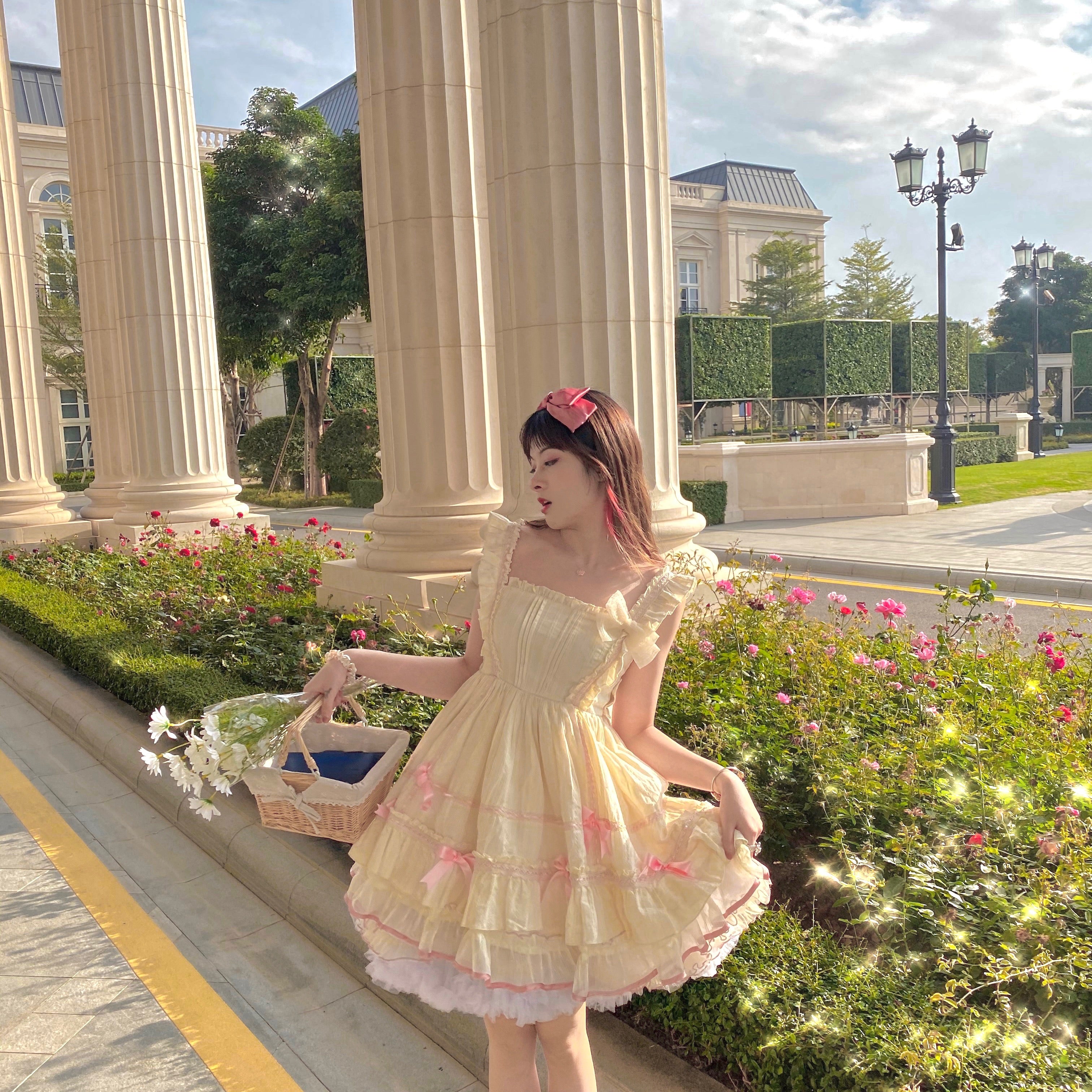 Get trendy with [Premium Selected] KillsBunny - Shirley Dress (designer Arilf) -  available at Peiliee Shop. Grab yours for $4.99 today!