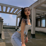 Get trendy with [Handmade] Snow Angel Corset -  available at Peiliee Shop. Grab yours for $79.90 today!