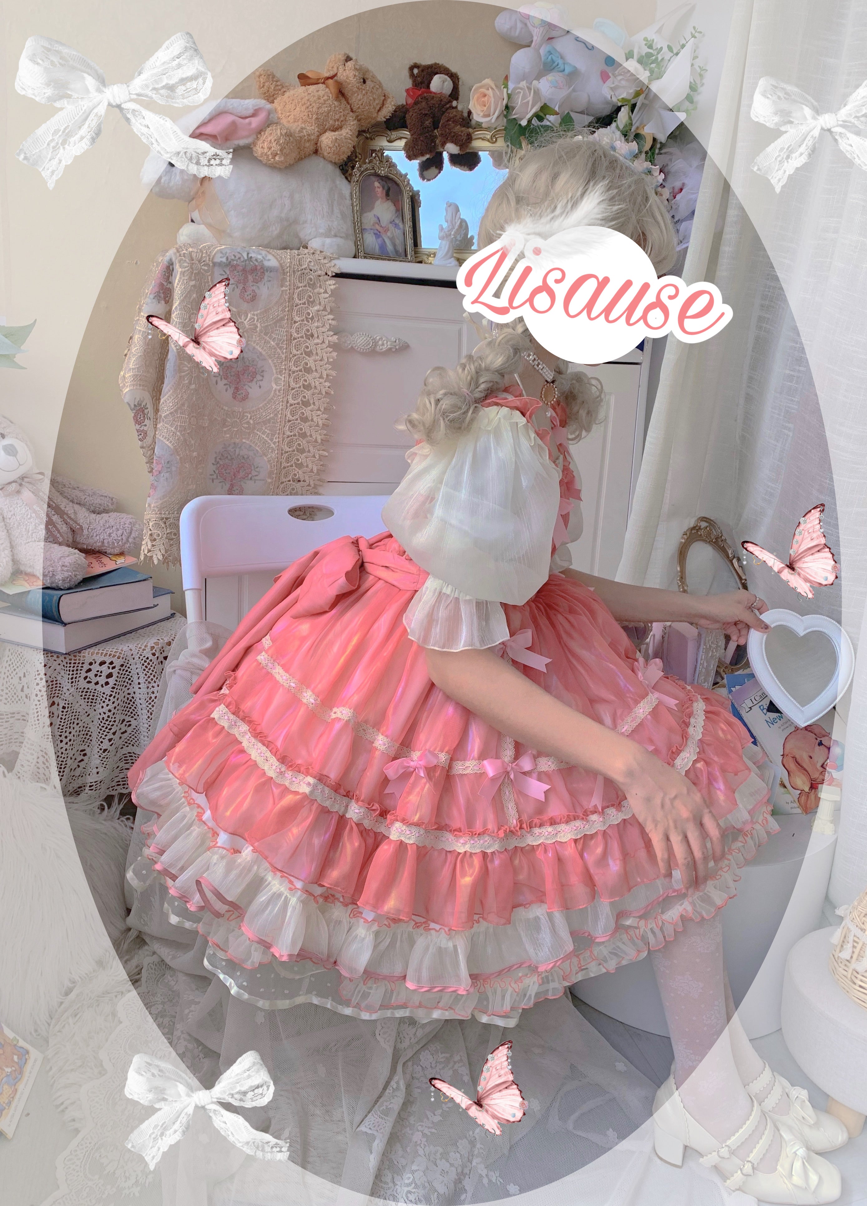 Get trendy with [Premium Selected] KillsBunny - Shirley Dress (designer Arilf) -  available at Peiliee Shop. Grab yours for $4.99 today!