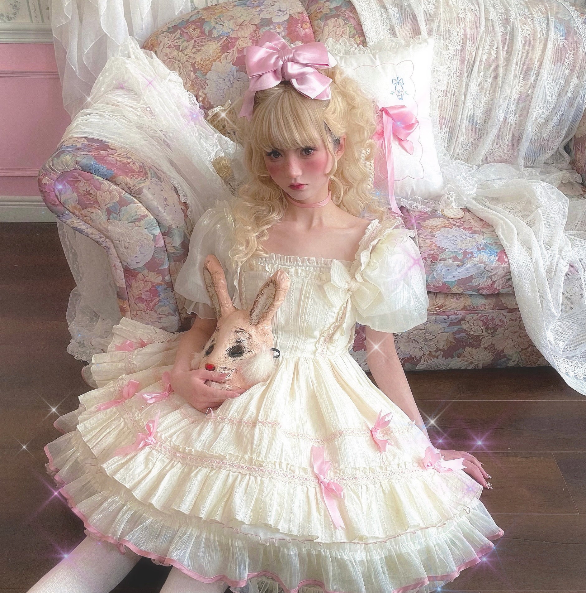 Get trendy with [Premium Selected] KillsBunny - Shirley Dress (designer Arilf) -  available at Peiliee Shop. Grab yours for $4.99 today!