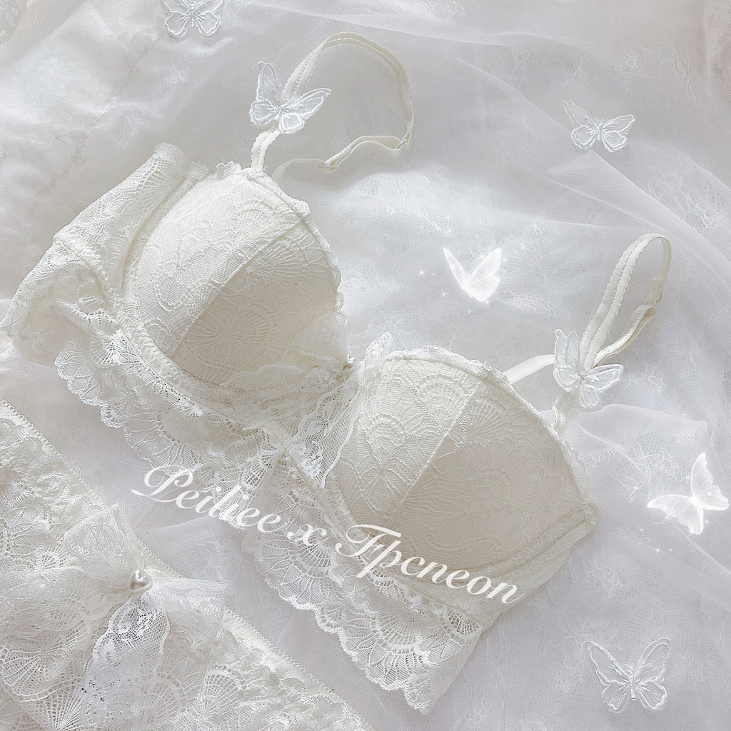 [Mid Season SALE] Dreamy Butterfly Bra Set - Premium  from Japanese Lingeire - Just $29.90! Shop now at Peiliee Shop