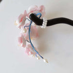 Get trendy with [Handmade] Japanese Silk Flower Hairpin -  available at Peiliee Shop. Grab yours for $138 today!