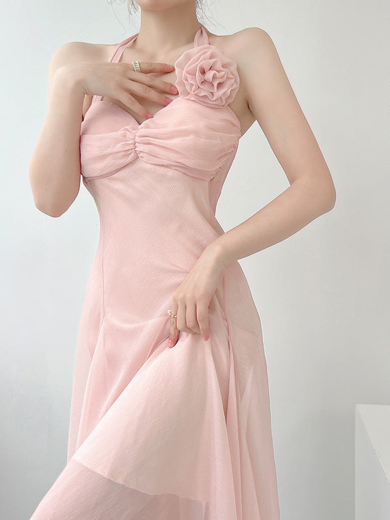 Get trendy with Soft Rose Angel Chiffon Dress - Dresses available at Peiliee Shop. Grab yours for $38.60 today!