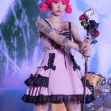 Get trendy with Cyber Punk Evil Idol Dress Set -  available at Peiliee Shop. Grab yours for $109 today!