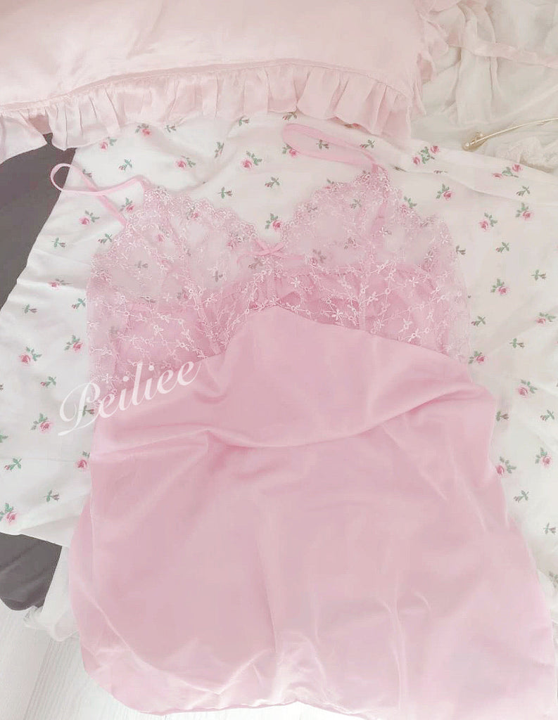 [Limited Edition] Yuki No Sakura Lingerie Dress - Premium  from Peiliee Shop - Just $32.00! Shop now at Peiliee Shop