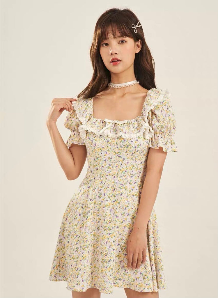 Summer Girls Floral Mini Dress (Brand Mummy Cat) - Premium  from Mummy Cat - Just $42.00! Shop now at Peiliee Shop