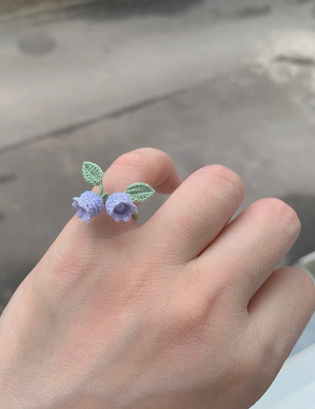 Get trendy with [Handmade] Lily of the valley ring -  available at Peiliee Shop. Grab yours for $45 today!