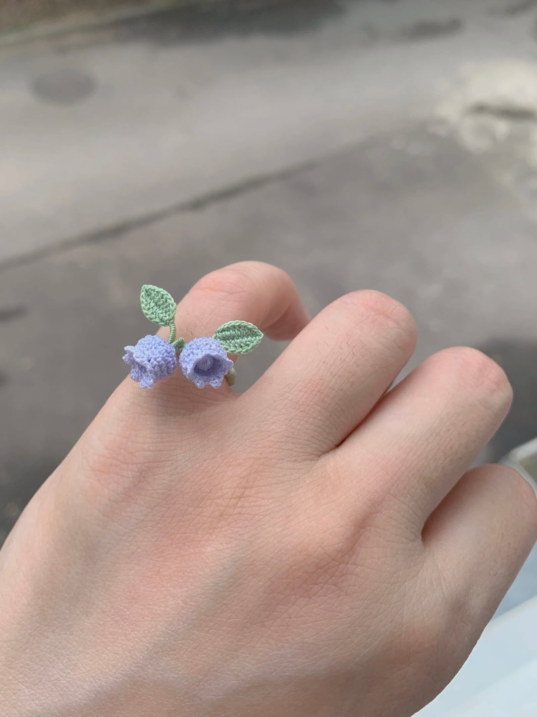 Get trendy with [Handmade] Lily of the valley ring -  available at Peiliee Shop. Grab yours for $45 today!