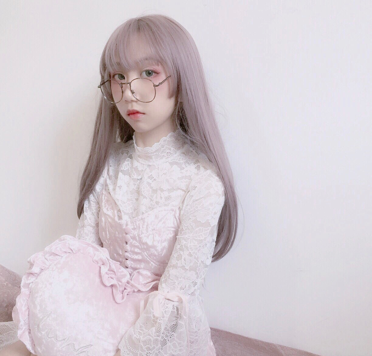 Get trendy with [Pillow] Luna Doll Sakura Cocoa Home Wear Set -  available at Peiliee Shop. Grab yours for $45 today!